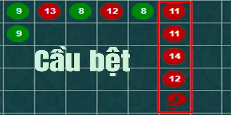 Chơi cầu bệt trong Baccarat